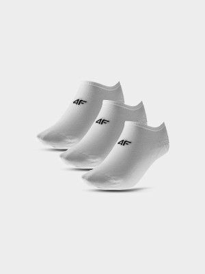4F Skarpetki krótkie (3-pack) damskie - białe