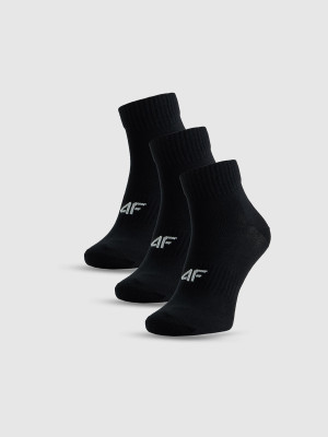 4F Skarpetki długie (3-pack) męskie - czarne