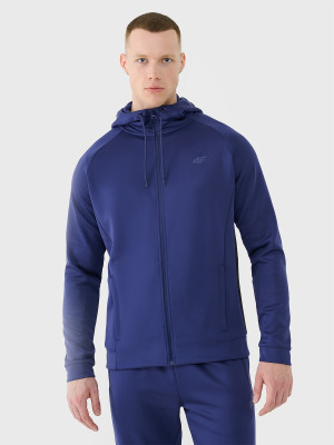 4F Bluza treningowa szybkoschnąca męska - granatowa