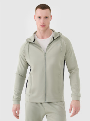 4F Bluza treningowa szybkoschnąca męska - khaki