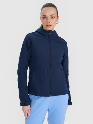 4F Geacă softshell anti-vânt membrană 5000 pentru femei - bleumarin