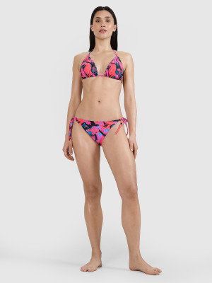 4F Dół od bikini damski - różowy