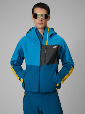 4F Kurtka softshell wiatroodporna 4F PRO membrana 10000 męska - niebieska
