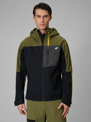 4F Kurtka softshell wiatroodporna 4F PRO membrana 10000 męska - khaki