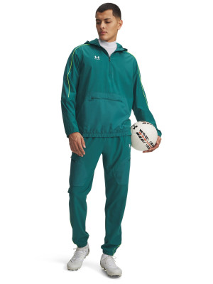 Under Armour Spodnie piłkarskie Under Armour Challenger Warm-Up męskie - zielone