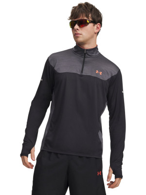 Under Armour Bluza treningowa nierozpinana bez kaptura Under Armour Tech Utility 1/4 Zip męska - czarna