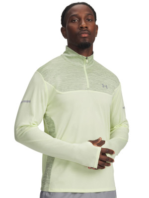 Under Armour Bluza treningowa nierozpinana bez kaptura Under Armour Tech Utility 1/4 Zip męska - zielona