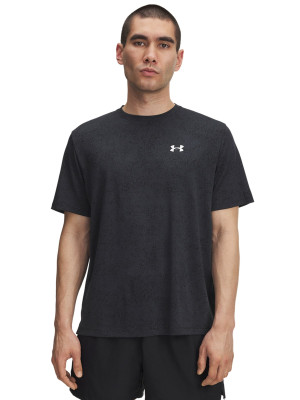 Under Armour Koszulka treningowa Under Armour Tech Tee Pixelate męska - czarna