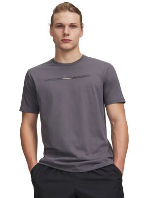 Under Armour T-shirt z nadrukiem Under Armour M BLUR WM SS męski - szary