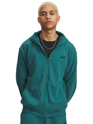 Under Armour Bluza rozpinana z kapturem Under Armour Rival LW FZ męska - zielona