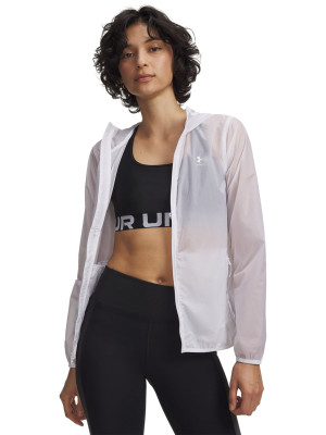 Under Armour Kurtka do biegania Under Armour Velociti Pro Lightweight damska - biała