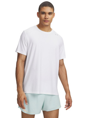 Under Armour T-shirt do biegania Under Armour Velociti Pro Shortsleeve męski - biały