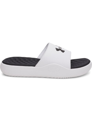 Under Armour Klapki Under Armour Ignite Pro 8 Fix męskie - białe