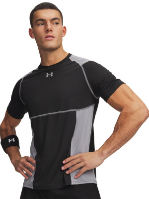 Under Armour Koszulka treningowa Under Armour HG Elite Fitted SS męska - czarna