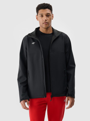 4F Softshell wiatroodporny membrana 5000 męski - czarny