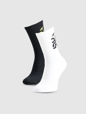 4F Skarpety casual za kostkę (2-pack) męskie 4F x Robert Lewandowski - multikolor