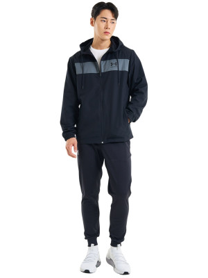 Under Armour Spodnie dresowe męskie Under Armour Sportstyle Tricot Jogger - czarne