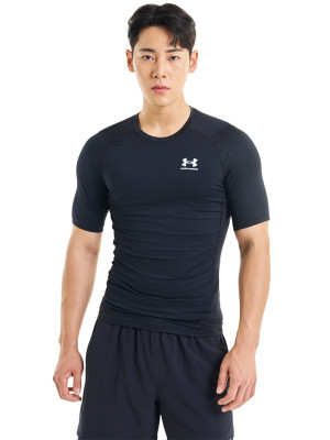 Under Armour Koszulka treningowa męska Under Armour UA Hg Armour Comp Ss - czarna