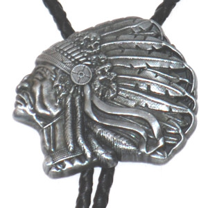 Slipskungen Bolotie SILVER INDIAN