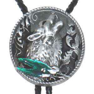 Slipskungen Bolotie SILVER WOLF