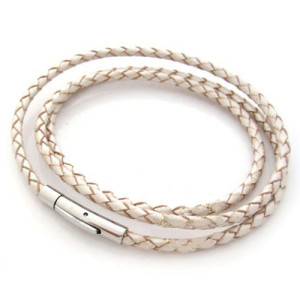 Slipskungen Läderarmband Randy Vittbrunt