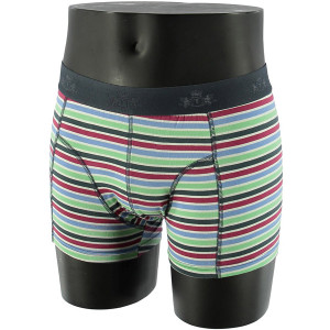 Slipskungen Herrboxer Regular, SMALL STRIPE vi/gr/bla