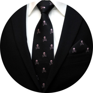Slipskungen Slipsset Skull