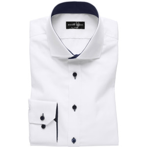Slipskungen Skjorta 5805-00/27 Mixed Cotton Slim Fit herrklader