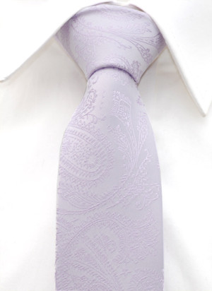 Slipskungen Slips 60 mm Paisley Lila
