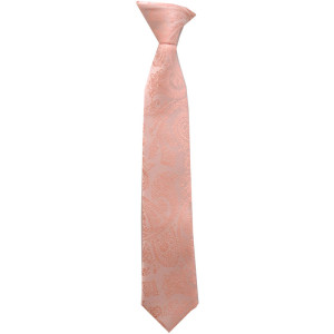 Slipskungen Barnslips Paisley Laxrosa