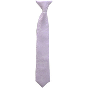 Slipskungen Barnslips Paisley Lila