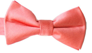 Slipskungen Rosa vävd färdigknuten sidenfluga