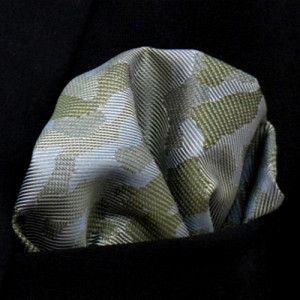 Slipskungen Bröstnäsduk Camo Grön-grå