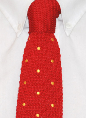 Slipskungen Stickad slips 65304