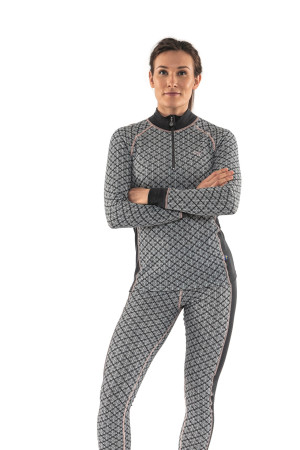 Termo Seaqual Jacquard - Underställströja Dam
