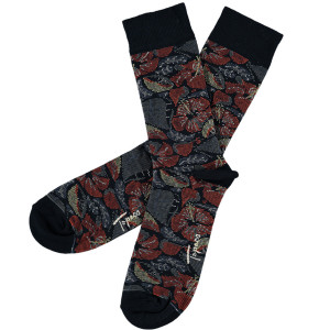 Slipskungen Herrstrumpor HIBISCUS Blå