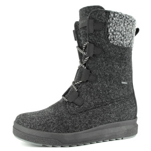 Pomarfin Reki - Filtstövel med Gore-Tex Svart/Granit