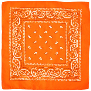 Slipskungen Snusnäsduk Ray Orange