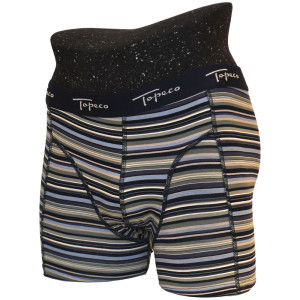 Slipskungen Herrboxer Regular, Stripe Waterforest