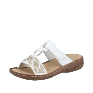 Rieker Slipin sandal Vit