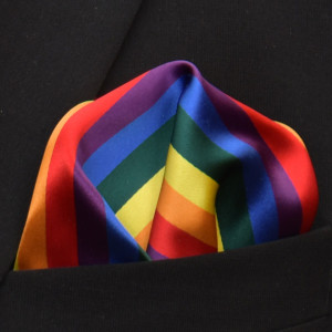 Slipskungen Bröstnäsduk Rainbow