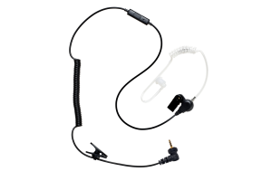 Miniheadset Security Lafayette | Headset 2,5mm 4-polig med luftslang | Lafayette | Ergonomisk design, kompatibel med Micro 4 & Zodiac Team, diskret ko