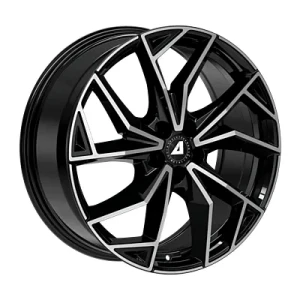 Alutec Adx.02 Diamond Black Front Polished 7.5x18 ET 40 5/114.3 Alufelge Schwarz