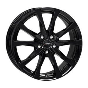 Autec Brixen Silver 6.5x16 ET 46 5/112 Alufelge Schwarz
