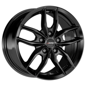 Autec Bavaris Silver 7.5x17 ET 54 5/112 Alufelge Schwarz