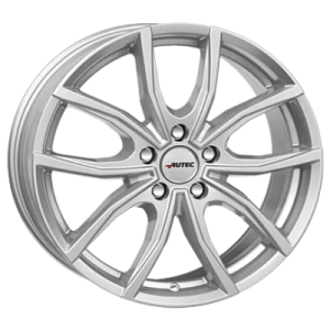 Autec Vidron Brillant Silver 7x17 ET 45 5/112 Alufelge Silber