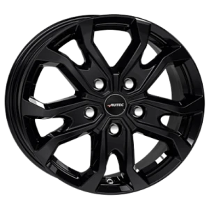 Autec Kiso Silver 6.5x16 ET 66 5/118 Alufelge Schwarz