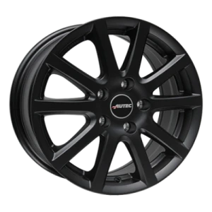 Autec Skandic Black Matt Lacquered 7x17 ET 49 5/108 Alufelge Schwarz