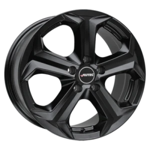 Autec Xenos Black Matt Lacquered 6.5x16 ET 45 5/114.3 Alufelge Schwarz