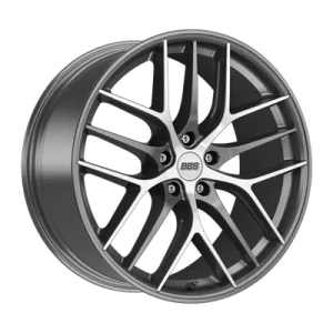 BBS Cc-r Graphite Diamond Righted Matt 9x20 ET 38 5/112 Alufelge Grau